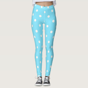 Polka-Punktmuster Leggings