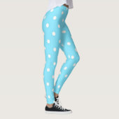 Polka-Punktmuster Leggings (Rechts)