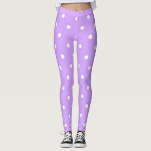 Polka-Punktmuster Leggings