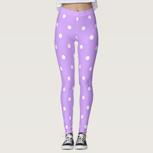 Polka-Punktmuster Leggings (Vorderseite)