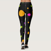 Polka-Punktmuster Leggings (Rückseite)
