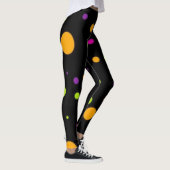 Polka-Punktmuster Leggings (Rechts)