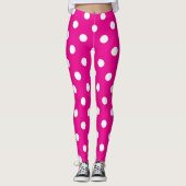 Polka-Punktmuster Leggings (Vorderseite)
