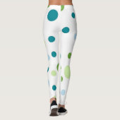 Polka-Punktmuster Leggings (Rückseite)