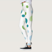 Polka-Punktmuster Leggings (Links)