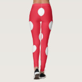 Polka-Punktmuster Leggings (Rückseite)