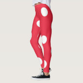 Polka-Punktmuster Leggings (Links)