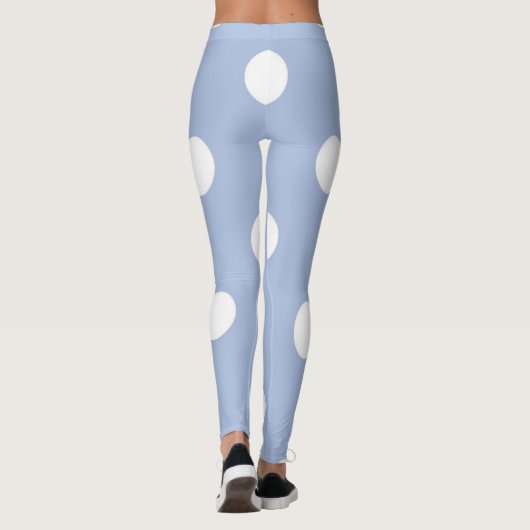 Polka-Punktmuster Leggings (Rückseite)