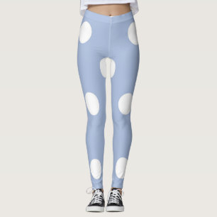 Polka-Punktmuster Leggings