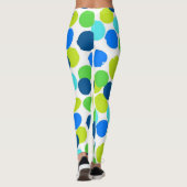 Polka-Punktmuster Leggings (Rückseite)