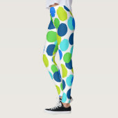 Polka-Punktmuster Leggings (Links)