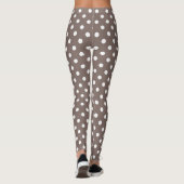Polka-Punktmuster Leggings (Rückseite)