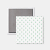 Polka-Punktmuster Magnet (Vorderseite/Rückseite)
