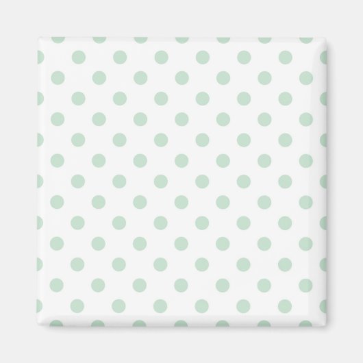 Polka-Punktmuster Magnet (Vorne)