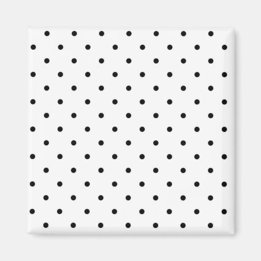 Polka-Punktmuster Magnet (Vorne)