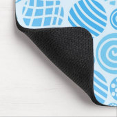 Polka-Punktmuster Mousepad (Ecke)