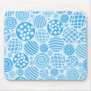Polka-Punktmuster Mousepad