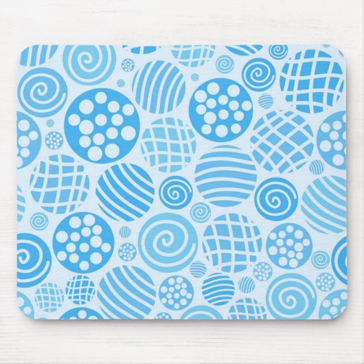 Polka-Punktmuster Mousepad (Vorne)
