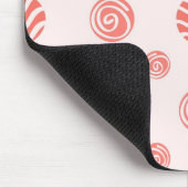 Polka-Punktmuster Mousepad (Ecke)