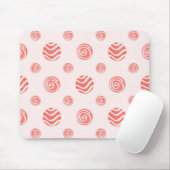 Polka-Punktmuster Mousepad (Mit Mouse)