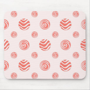 Polka-Punktmuster Mousepad