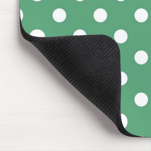 Polka-Punktmuster Mousepad (Ecke)