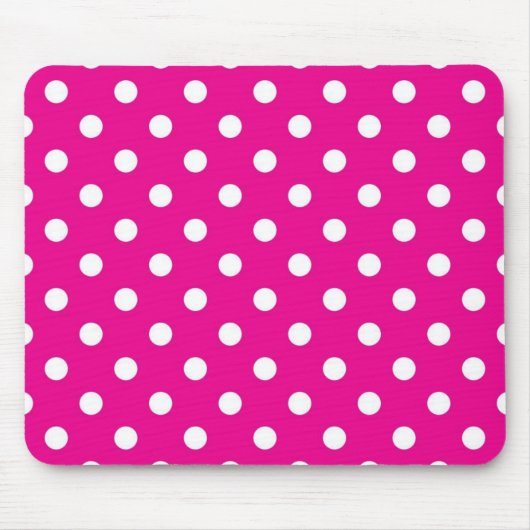 Polka-Punktmuster Mousepad (Vorne)