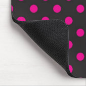 Polka-Punktmuster Mousepad (Ecke)