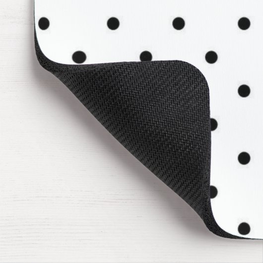 Polka-Punktmuster Mousepad (Ecke)