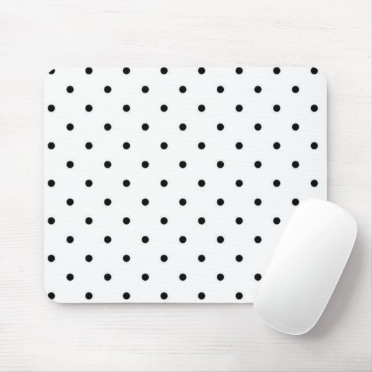 Polka-Punktmuster Mousepad (Mit Mouse)
