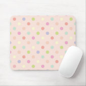 Polka-Punktmuster Mousepad (Mit Mouse)