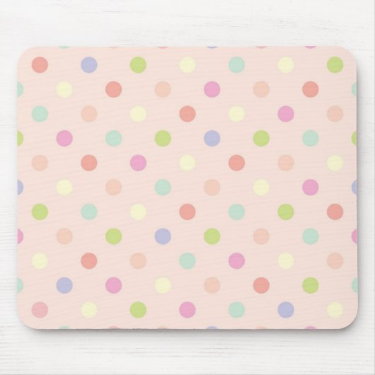 Polka-Punktmuster Mousepad (Vorne)