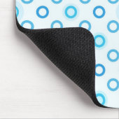 Polka-Punktmuster Mousepad (Ecke)
