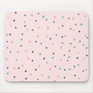 Polka-Punktmuster Mousepad