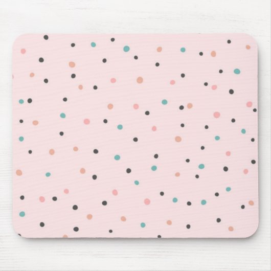 Polka-Punktmuster Mousepad (Vorne)