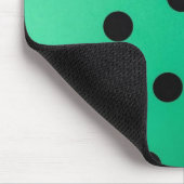 Polka-Punktmuster Mousepad (Ecke)