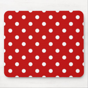 Polka-Punktmuster Mousepad
