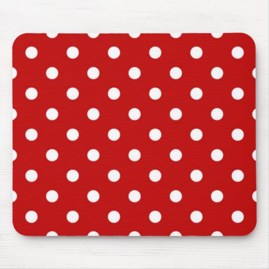 Polka-Punktmuster Mousepad (Vorne)