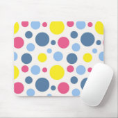 Polka-Punktmuster Mousepad (Mit Mouse)