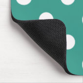 Polka-Punktmuster Mousepad (Ecke)