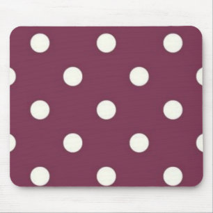Polka-Punktmuster Mousepad