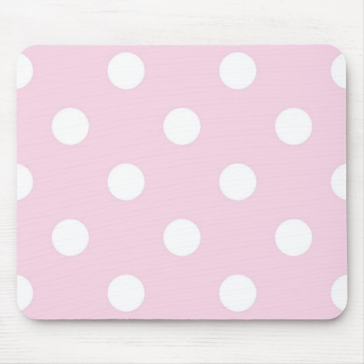 Polka-Punktmuster Mousepad (Vorne)