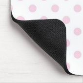 Polka-Punktmuster Mousepad (Ecke)