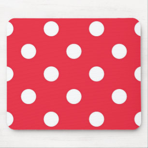 Polka-Punktmuster Mousepad