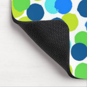 Polka-Punktmuster Mousepad (Ecke)