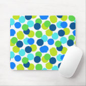 Polka-Punktmuster Mousepad (Mit Mouse)
