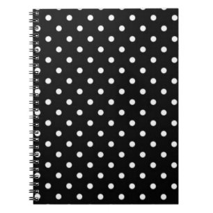 Polka-Punktmuster Notizblock