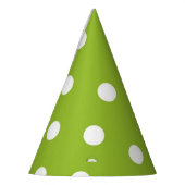 Polka-Punktmuster Partyhütchen (Links)