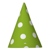 Polka-Punktmuster Partyhütchen (Rechts)