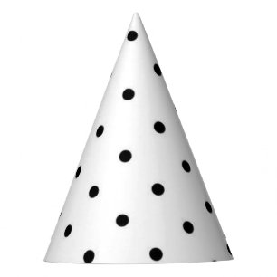 Polka-Punktmuster Partyhütchen